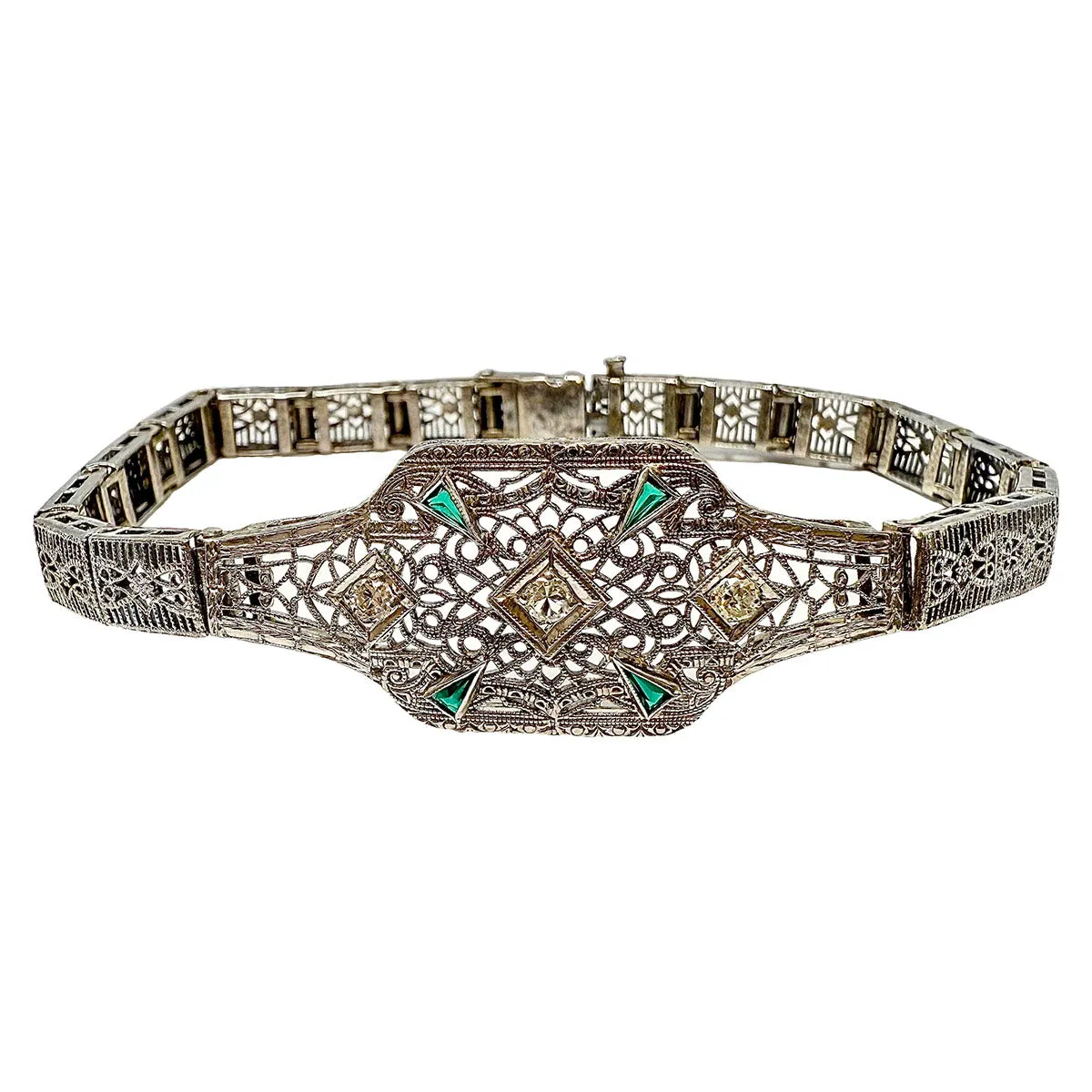 10K Art Deco Bracelet