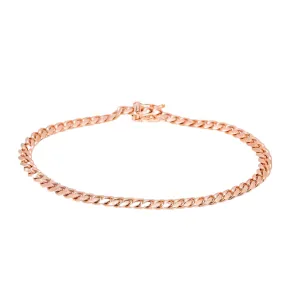 10K ROSE GOLD CUBAN BRACELET