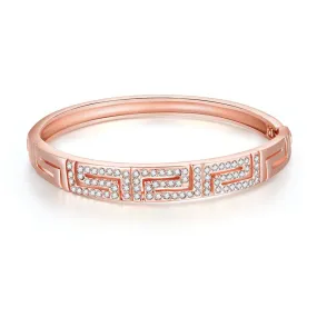 18K Rose Gold Maze Bracelet