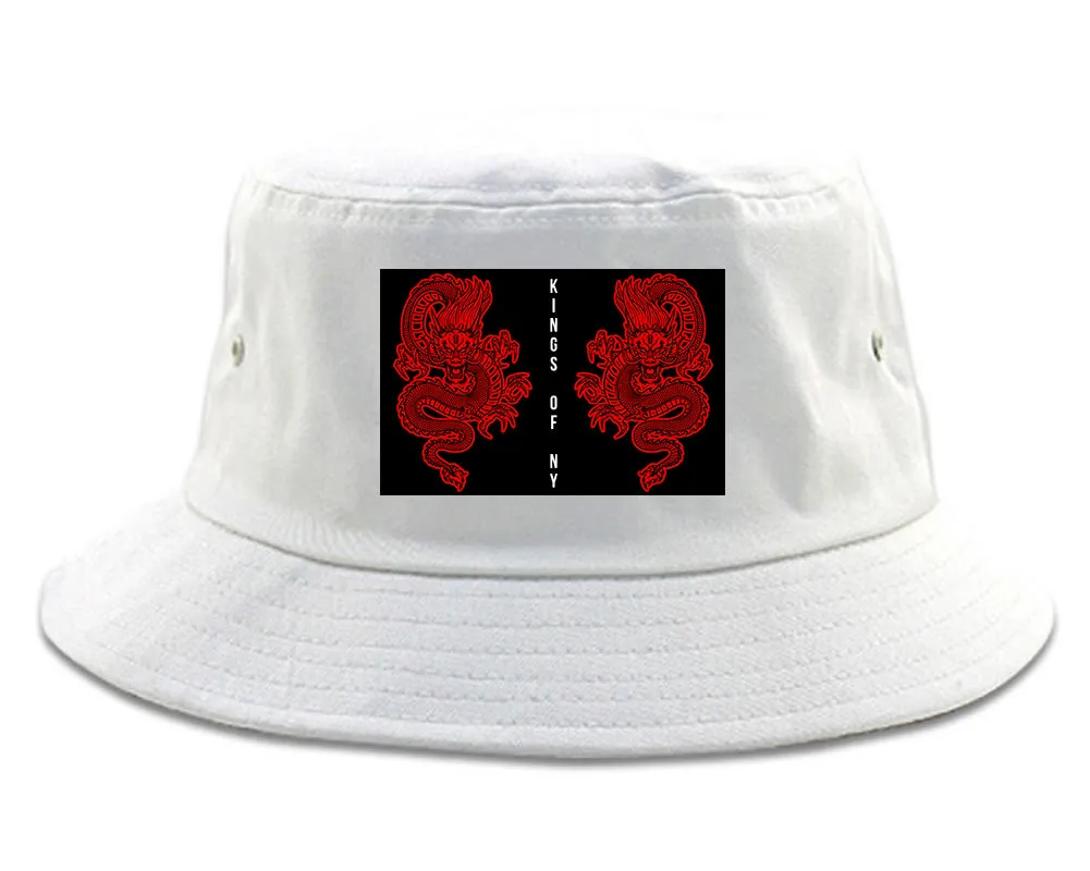 2 Chinese Dragon Bucket Hat