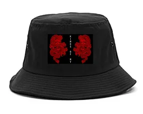 2 Chinese Dragon Bucket Hat