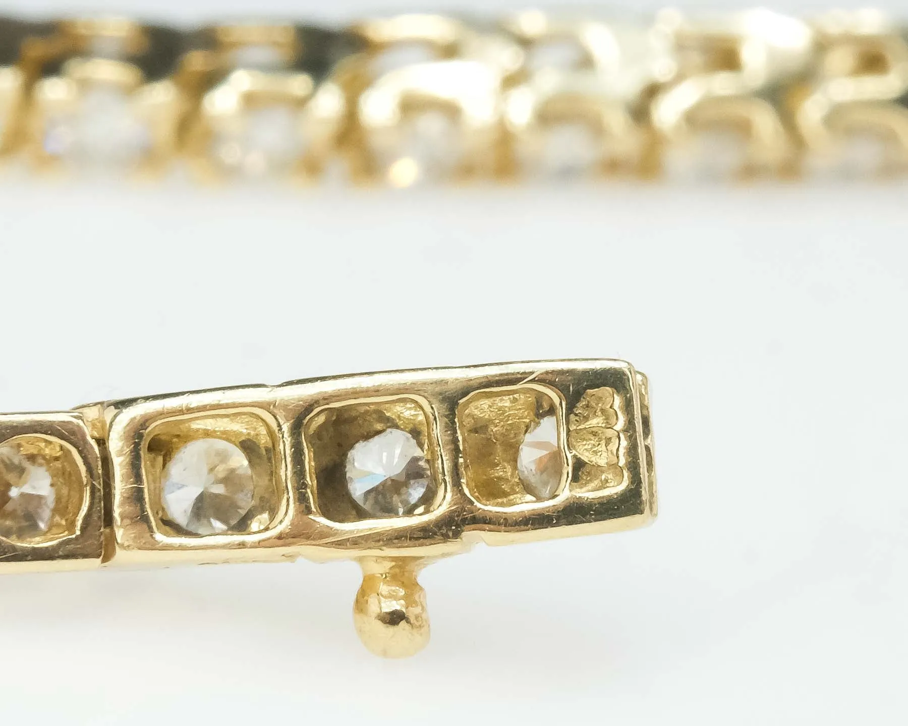 2.90ctw Diamond Tennis Bracelet in 14K Yellow Gold