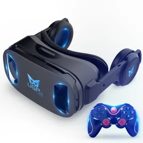 3D IMAX VR Headset For Smartphone With Bluetooth Gamepad