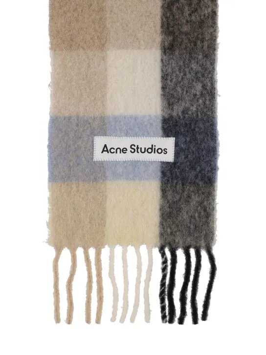 Acne Studios   Wool alpaca &amp; mohair scarf 