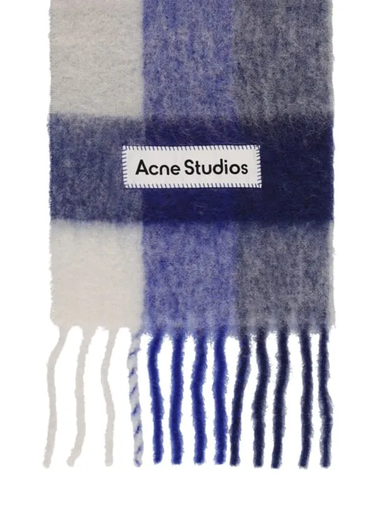 Acne Studios   Wool alpaca &amp; mohair scarf 