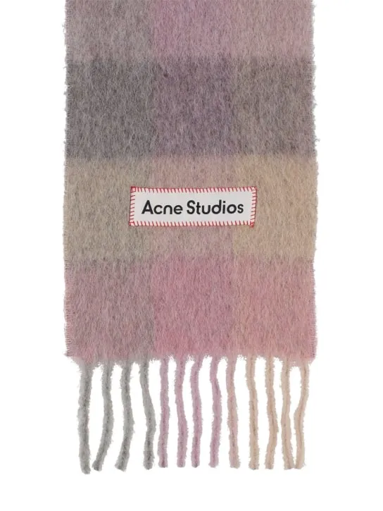 Acne Studios   Wool alpaca &amp; mohair scarf 