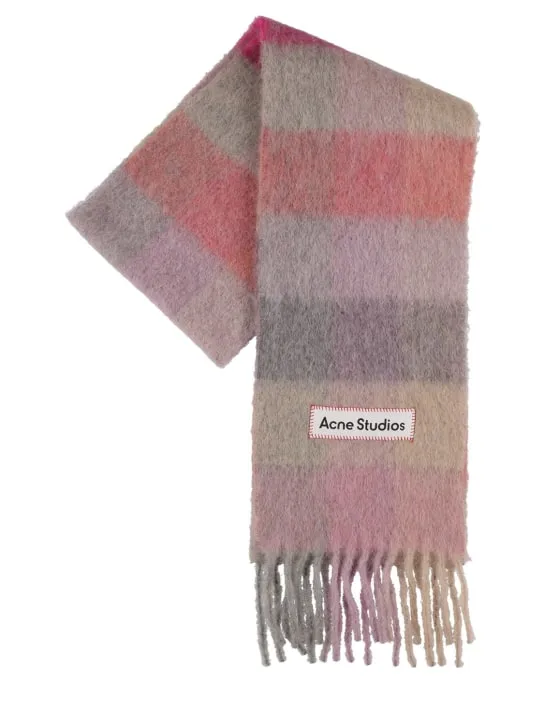 Acne Studios   Wool alpaca &amp; mohair scarf 