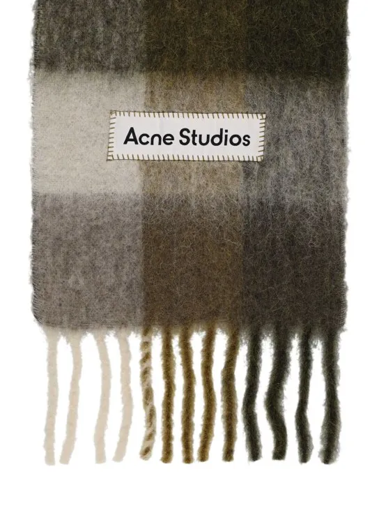 Acne Studios   Wool alpaca &amp; mohair scarf 