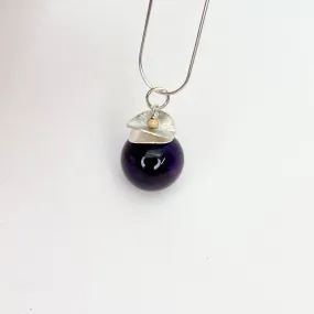 Acorn Amethyst Necklace