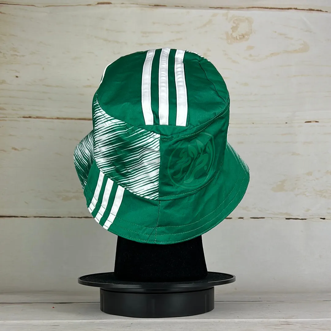 Algeria 2022 Upcycled Home Shirt Bucket Hat