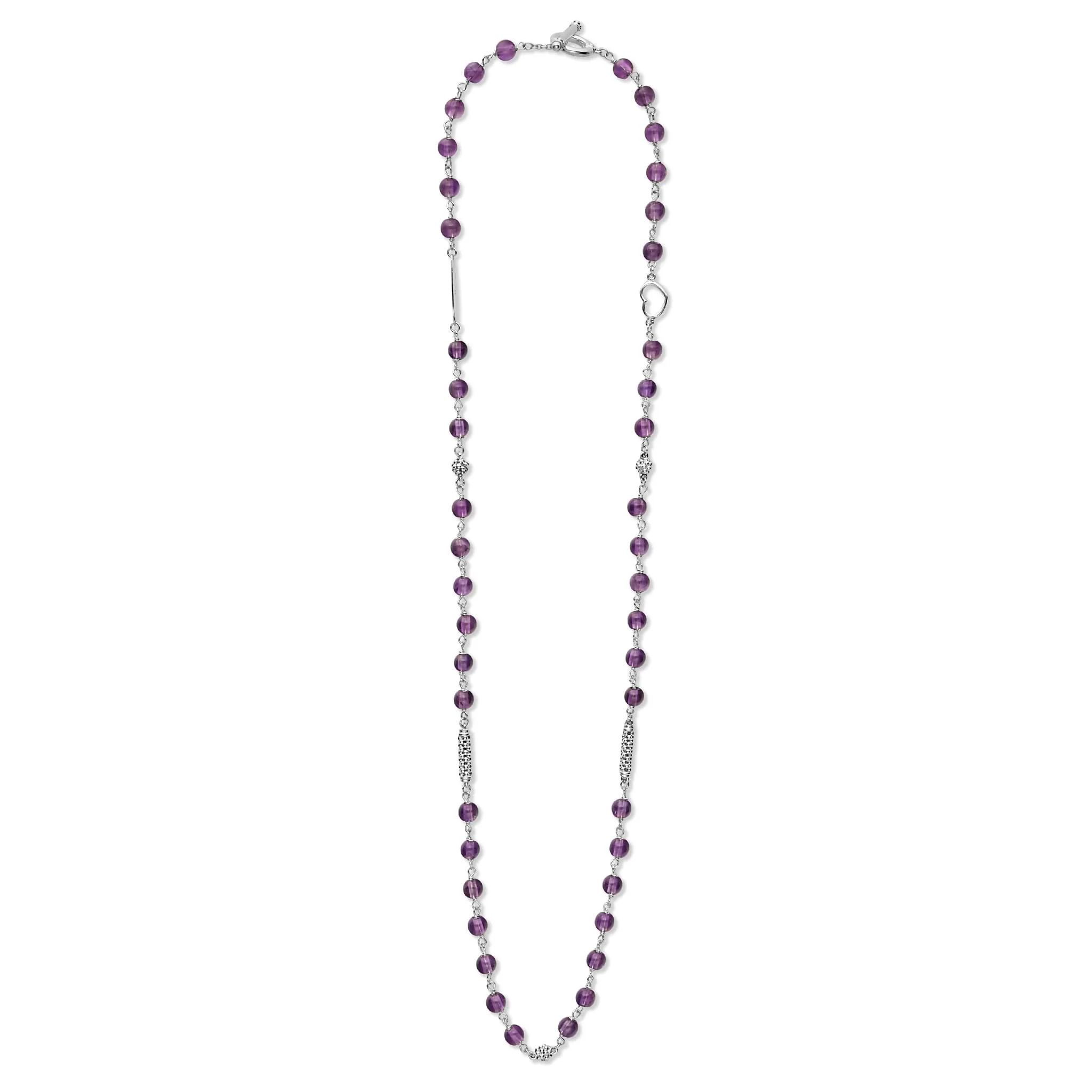 Amethyst Beaded Necklace