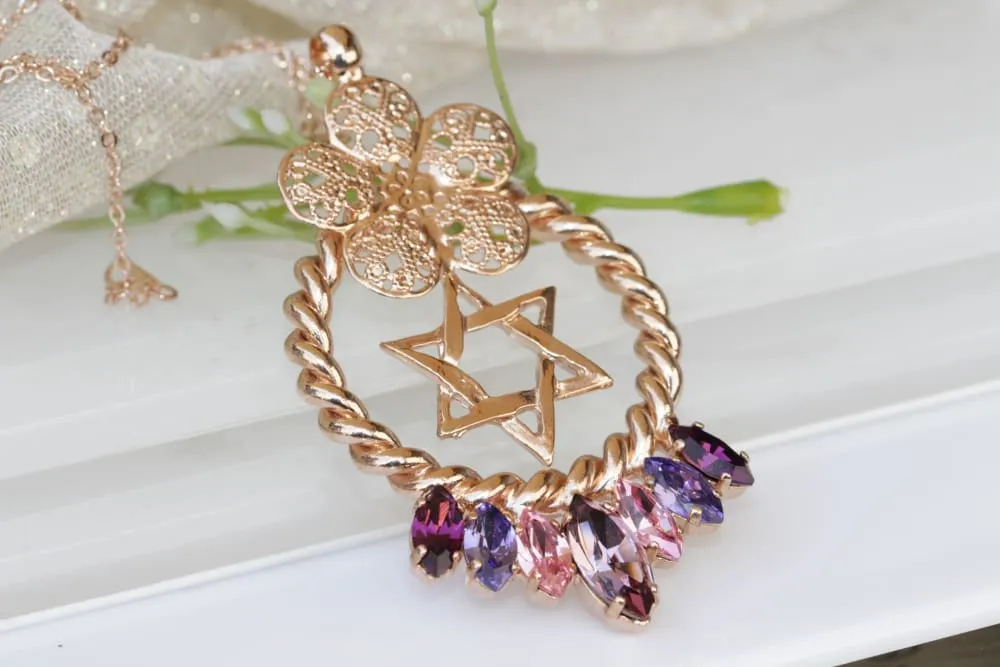 AMETHYST MAGEN DAVID