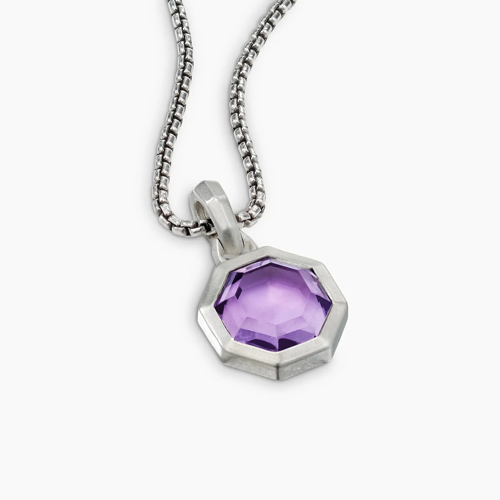 Amethyst Octagon Amulet