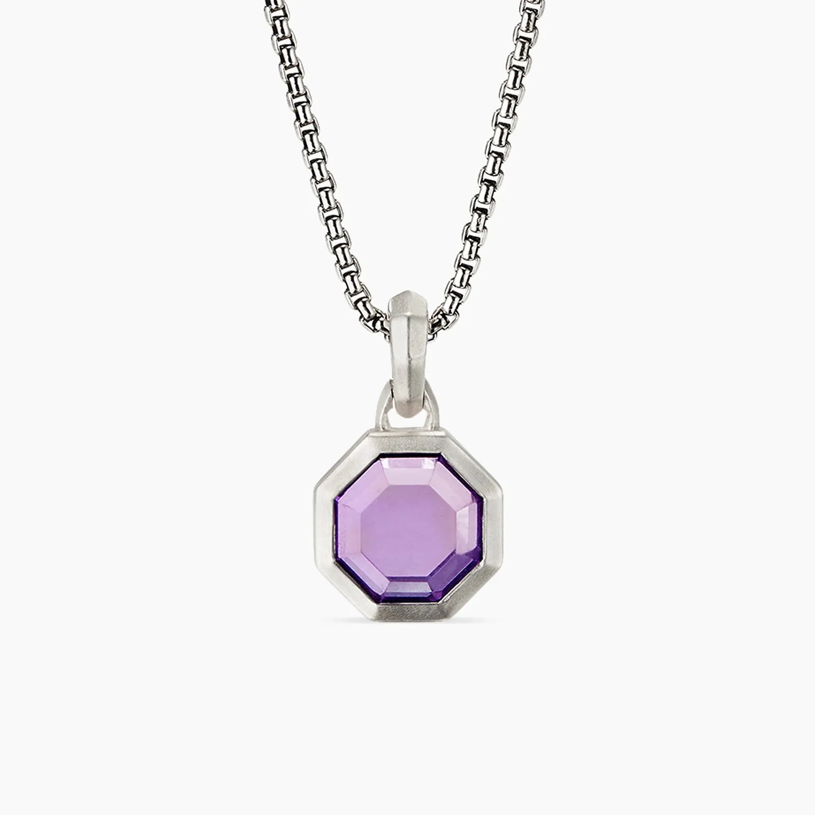 Amethyst Octagon Amulet