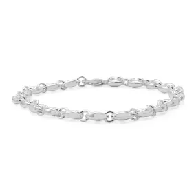 Anchor Link 8" Bracelet - Sterling Silver