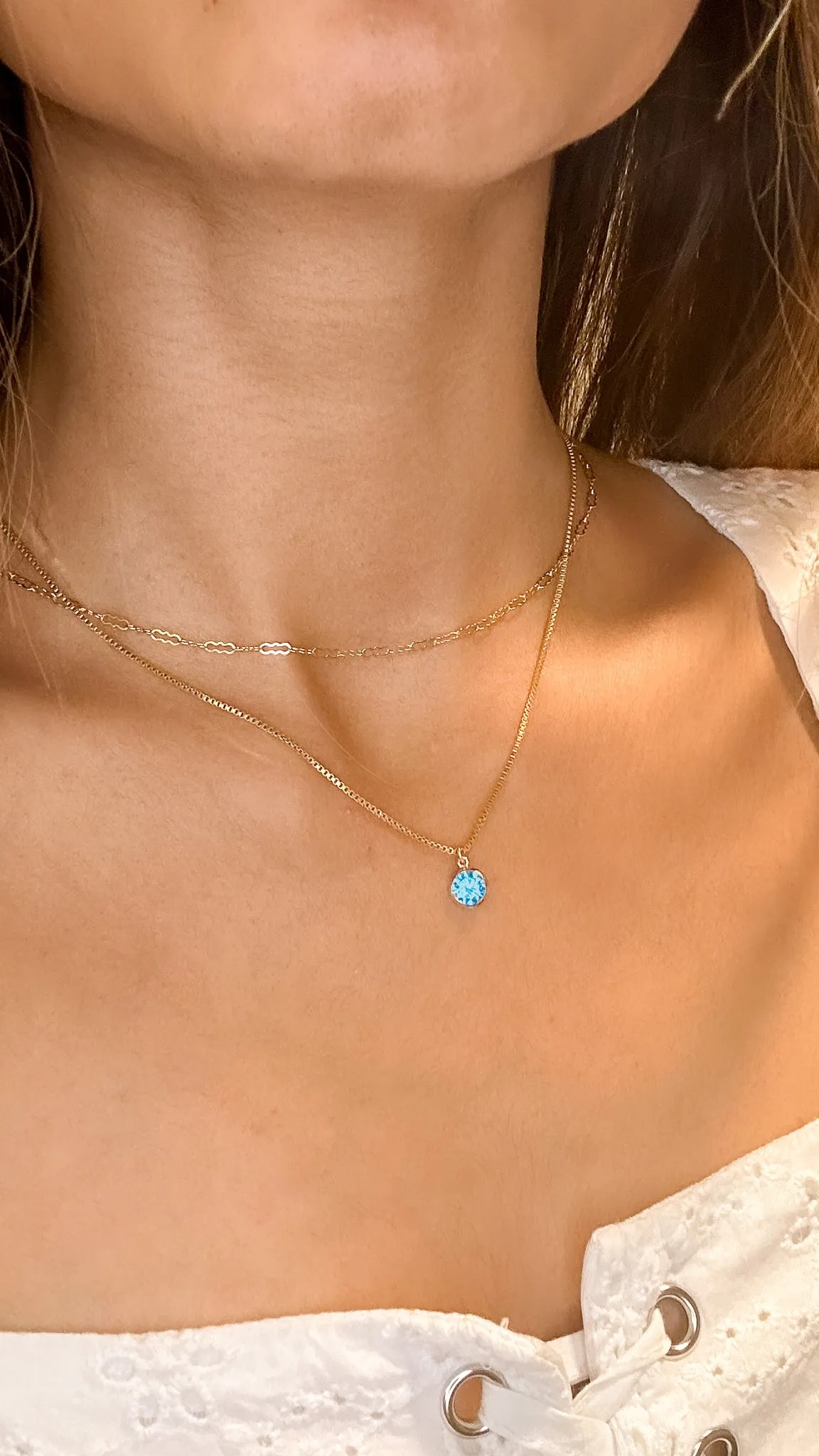 Aquamarine Necklace