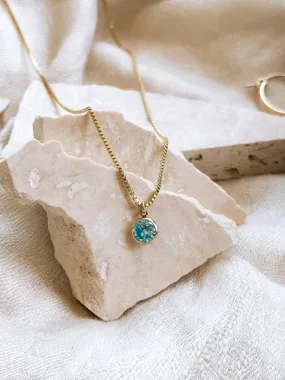 Aquamarine Necklace