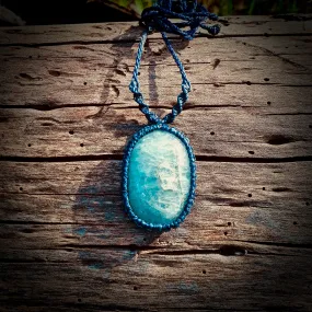 Aquamarine necklace