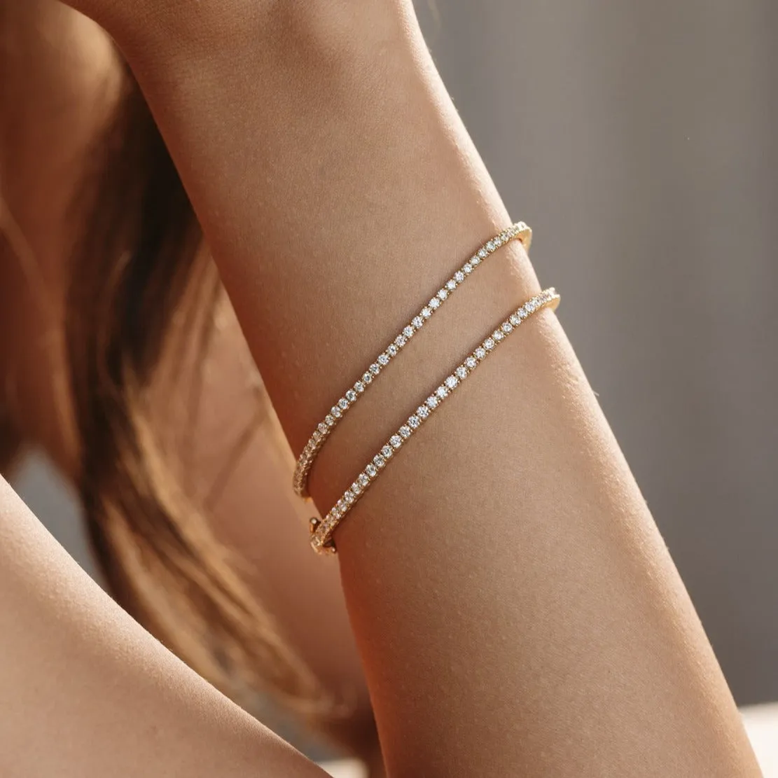 Aria Lab Grown Diamond Tennis Bracelet