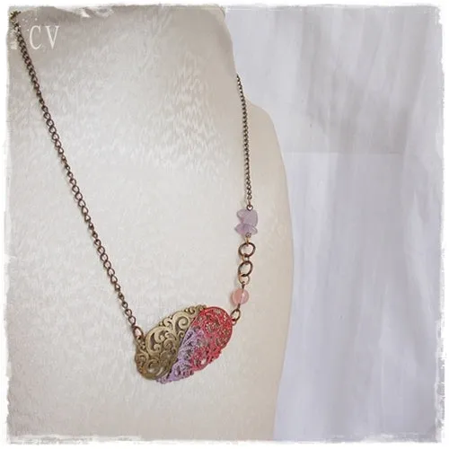 Asymmetric Ombre Necklace