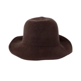 Avenel of Melbourne Boiled Wool Hat - Olive