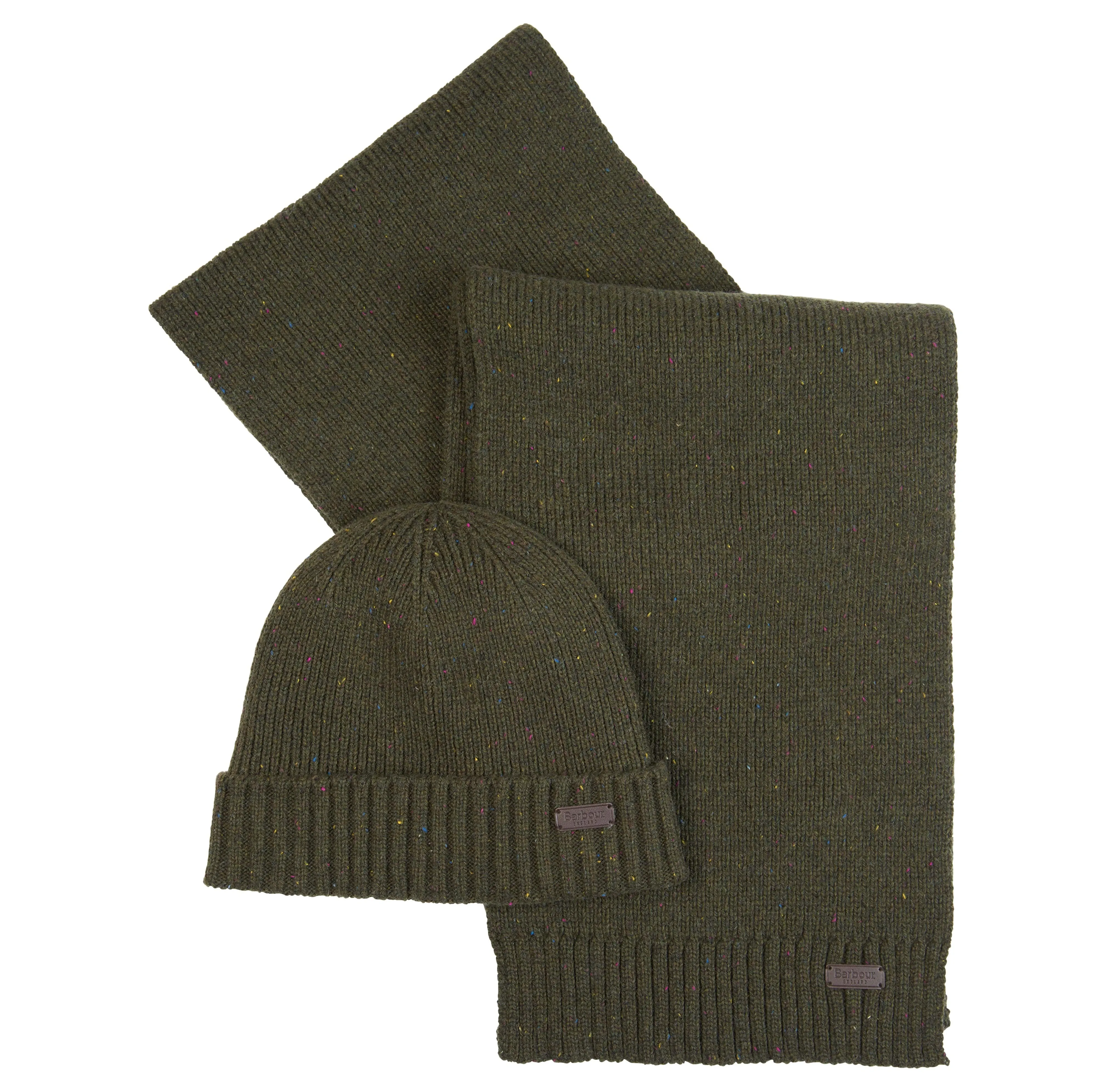 Barbour Carlton Beanie & Scarf Gift Set