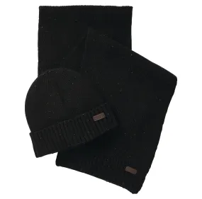 Barbour Carlton Beanie & Scarf Gift Set