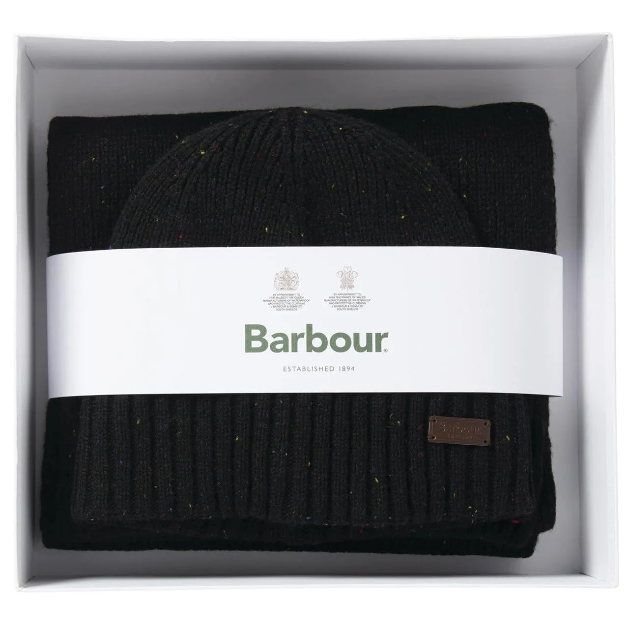 Barbour Carlton Beanie & Scarf Gift Set