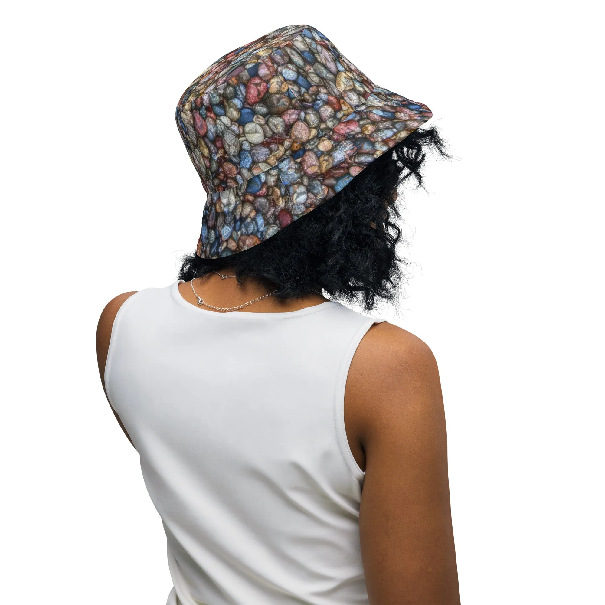 Beachcomber Reversible Bucket Art Hat