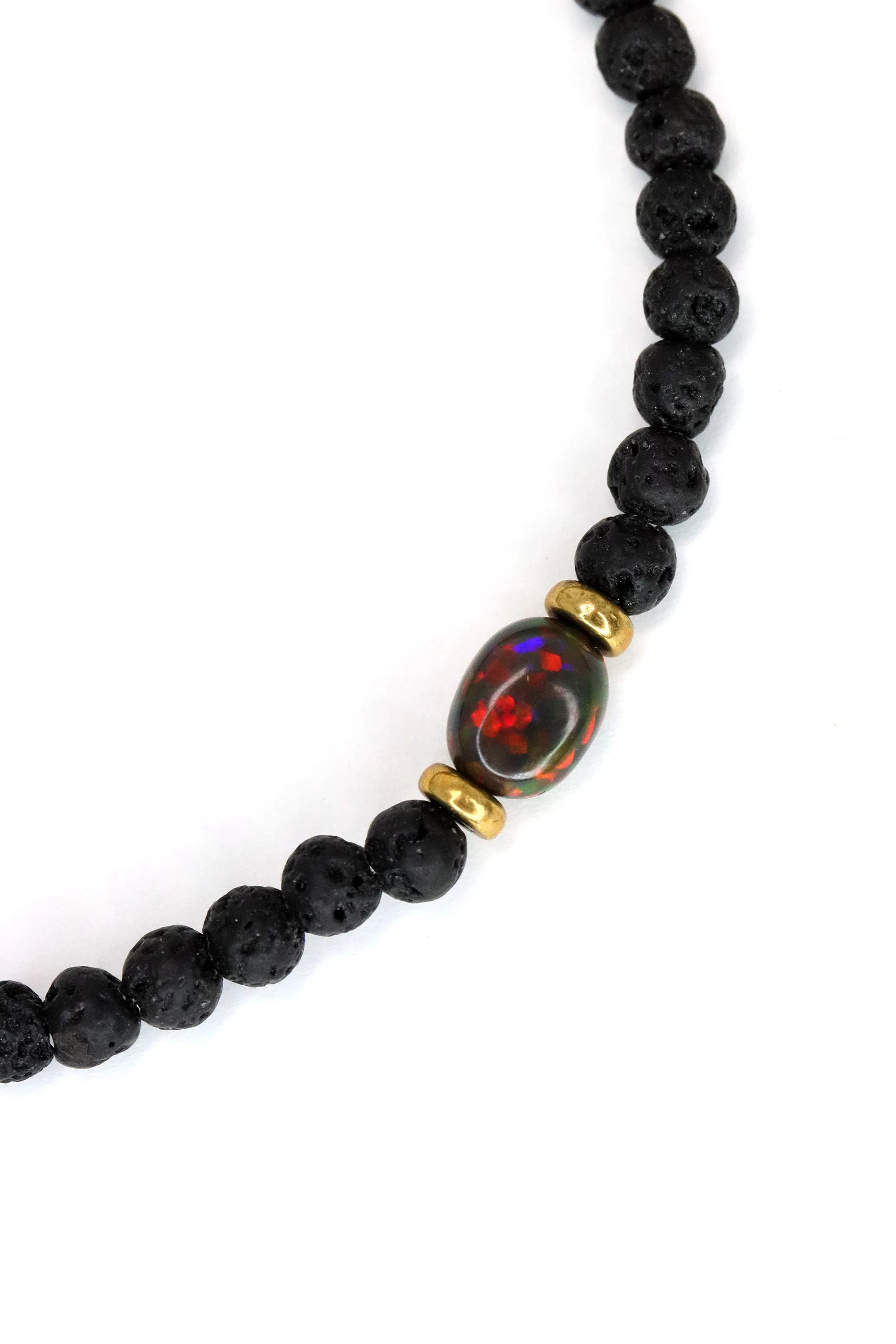 Black Lava Flux Bracelet