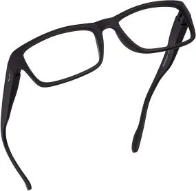 Blue-Light-Blocking-Reading-Glasses-Black-0-75-Magnification Anti Glare