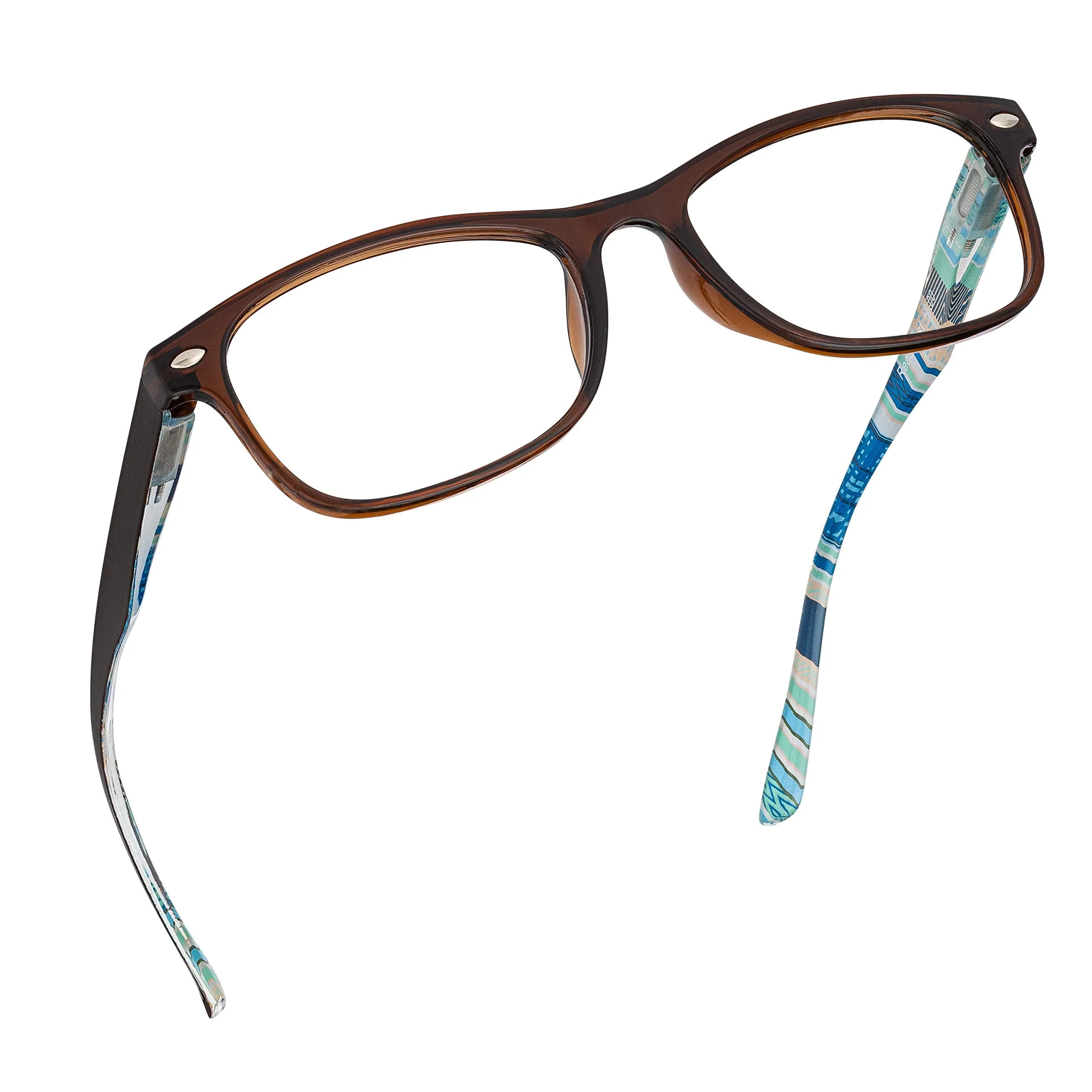 Blue-Light-Blocking-Reading-Glasses-Brown-Blue-1-25-Magnification-Computer-Glasses