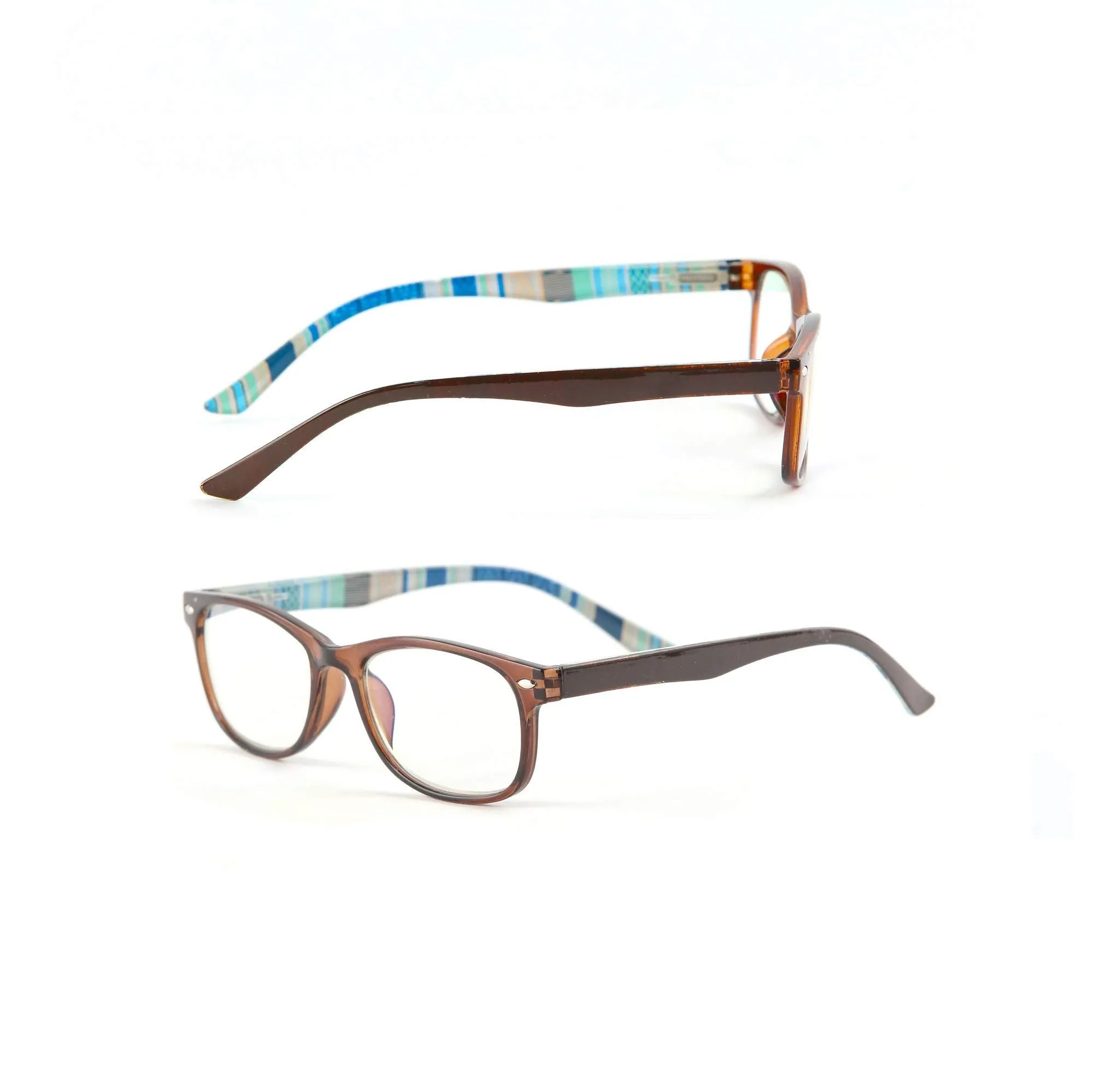 Blue-Light-Blocking-Reading-Glasses-Brown-Blue-1-25-Magnification-Computer-Glasses