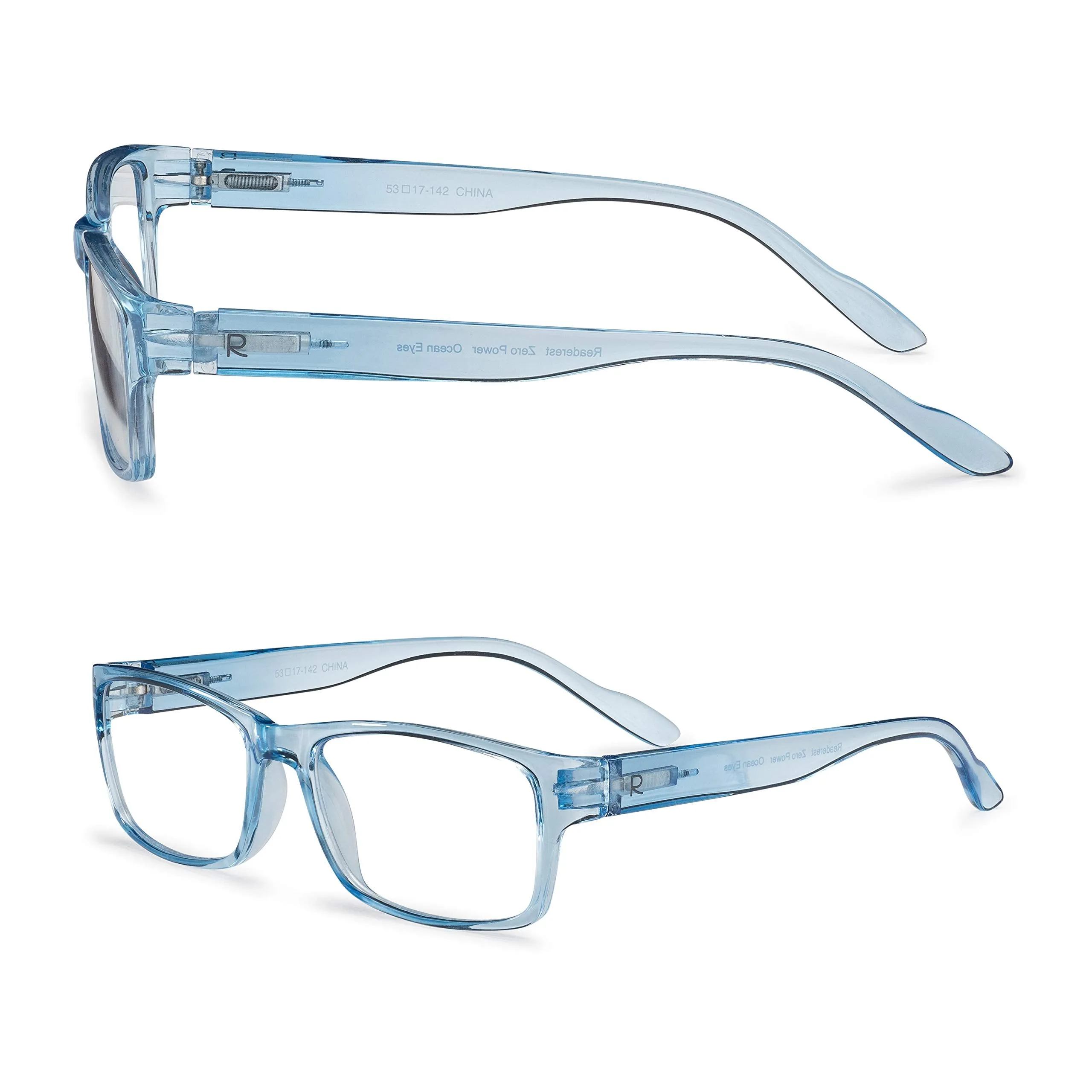 Blue-Light-Blocking-Reading-Glasses-Light-Blue-1-75-Magnification Anti Glare