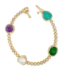 Bonita Cabochon Bracelet