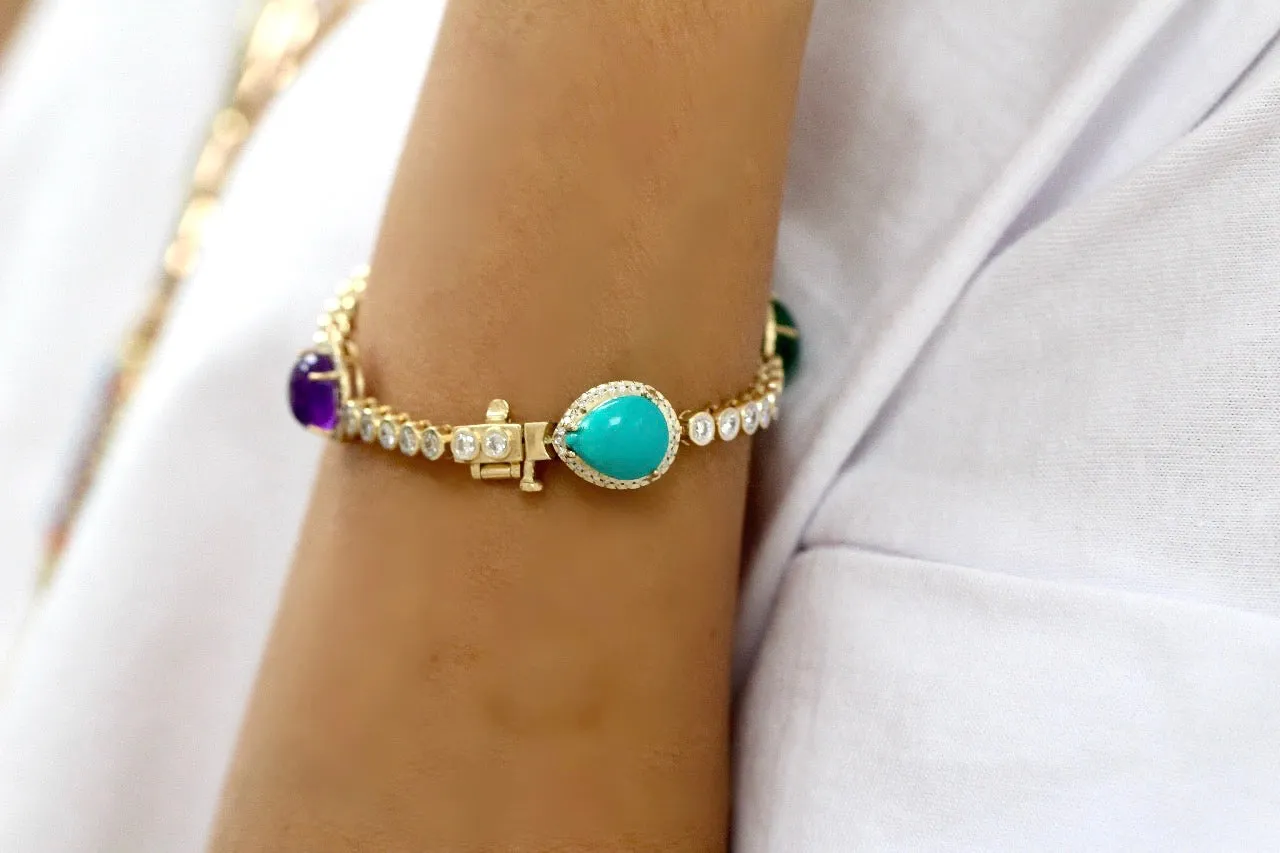 Bonita Cabochon Bracelet