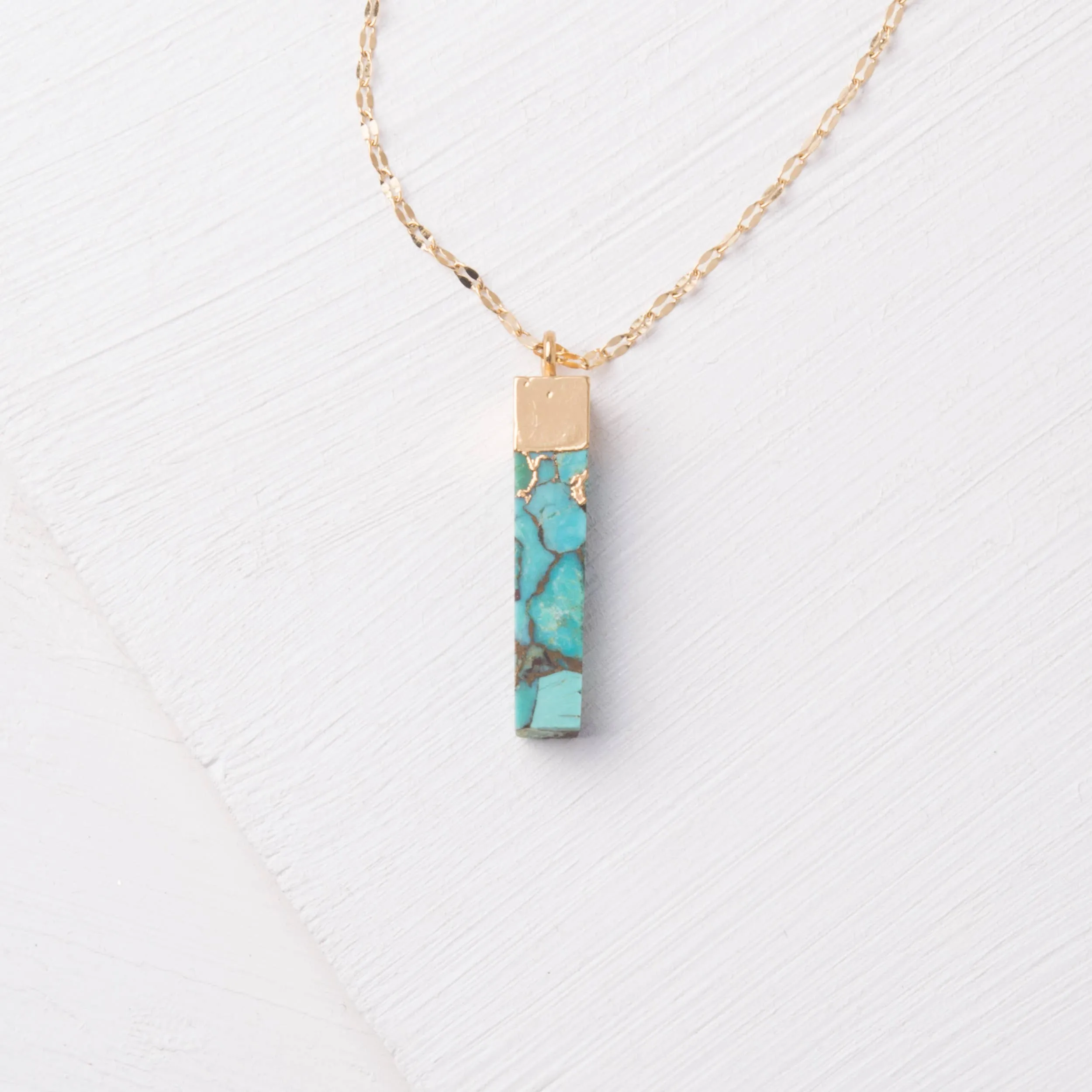 Brayden Turquoise Pendant Necklace