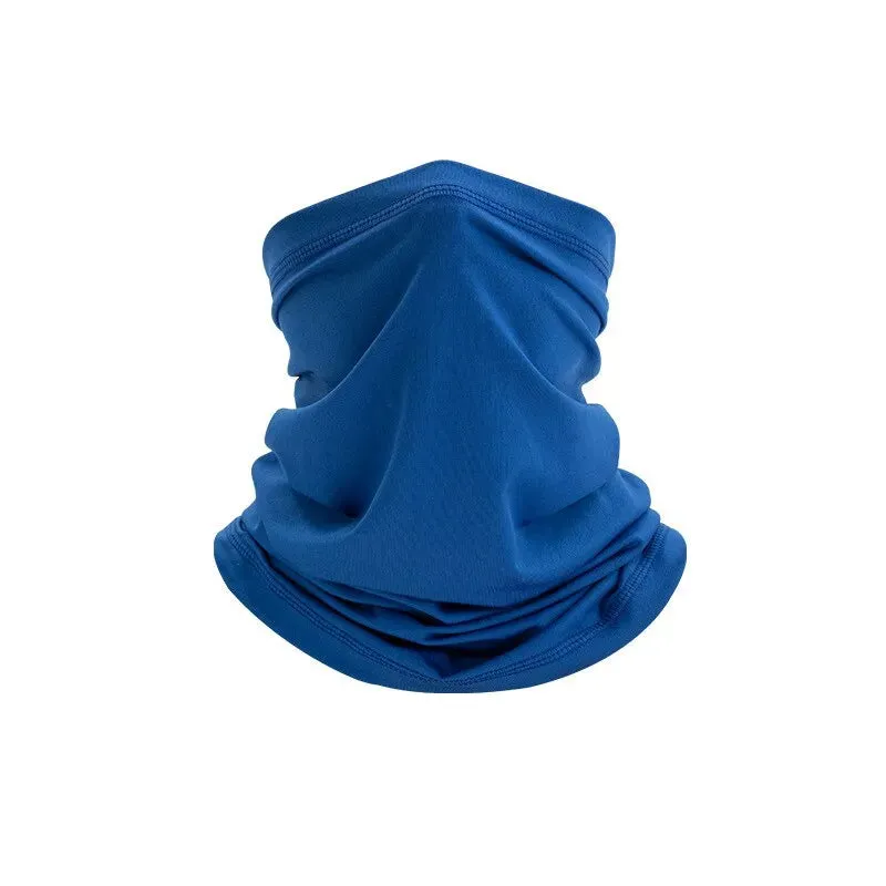 Breathable Sunscreen Ice Silk Scarf Outdoor Fishing Magic Face Scarf Neck Sleeve Cycling Mask Sports Headgear