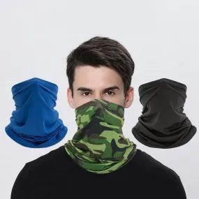 Breathable Sunscreen Ice Silk Scarf Outdoor Fishing Magic Face Scarf Neck Sleeve Cycling Mask Sports Headgear