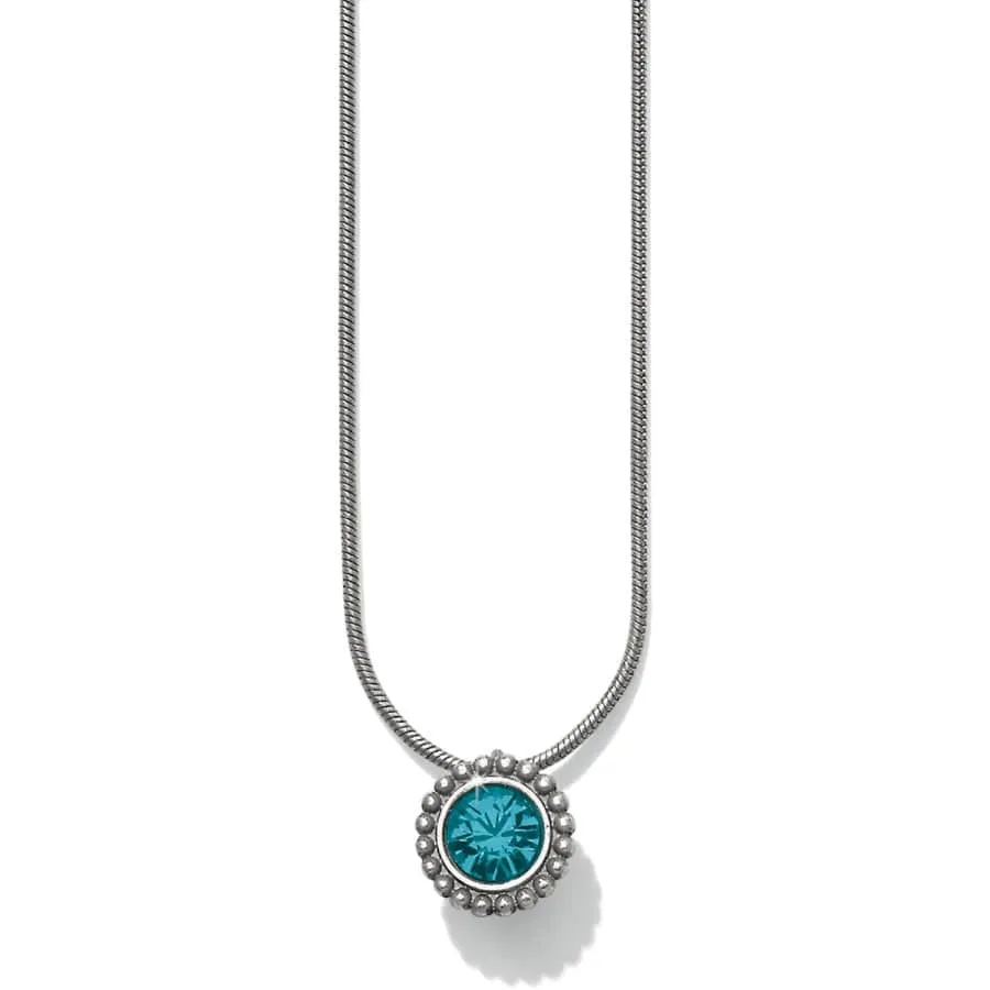 Brighton | Twinkle Crystal Pendant Necklace in Aquamarine