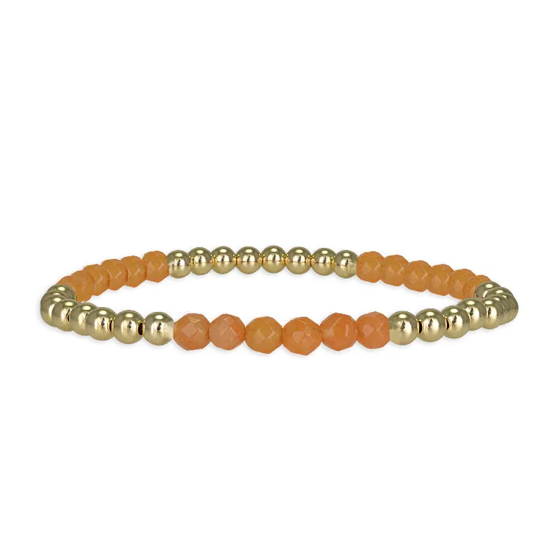 Brooke Semi Precious Sections Bracelet