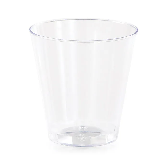 Bulk Clear 2 oz Plastic Shot Glasses (240 per Case)