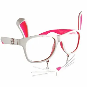 Bunny Rabbit Glasses with Whiskers | Sun-Staches