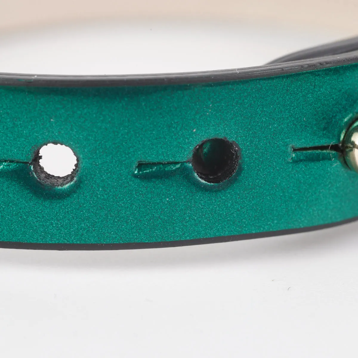 Bvlgari Metallic Emerald Green Bracelet Size 15-16