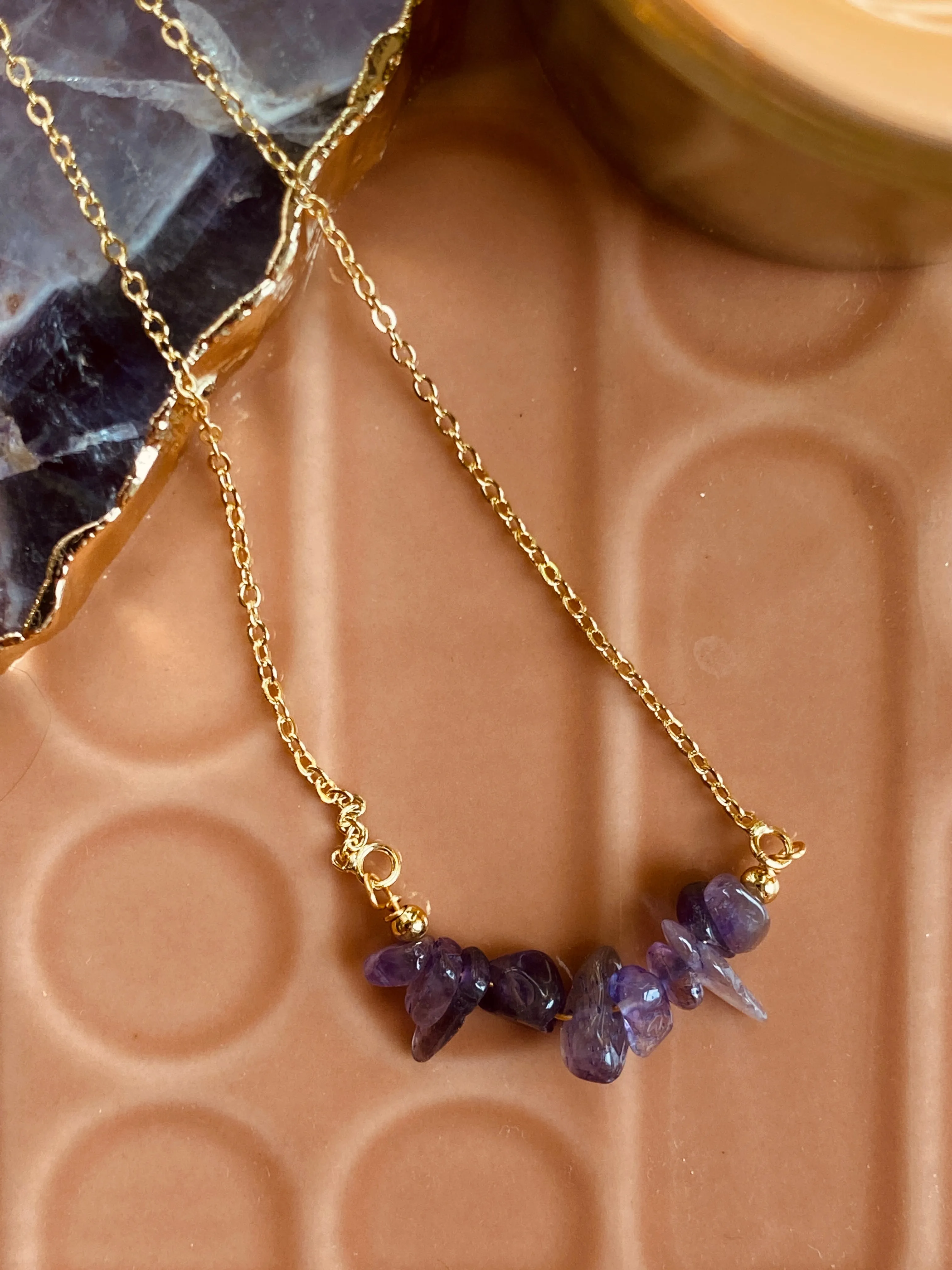 Carrie Pendant | Amethyst