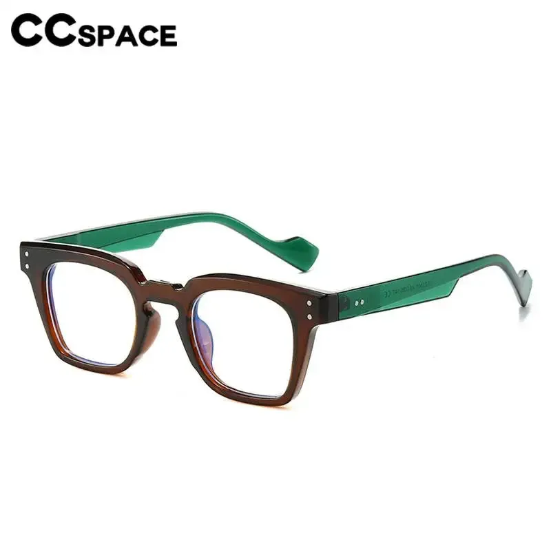 CCspace Women's Full Rim Square Polycarbonate Reading Glasses R57198