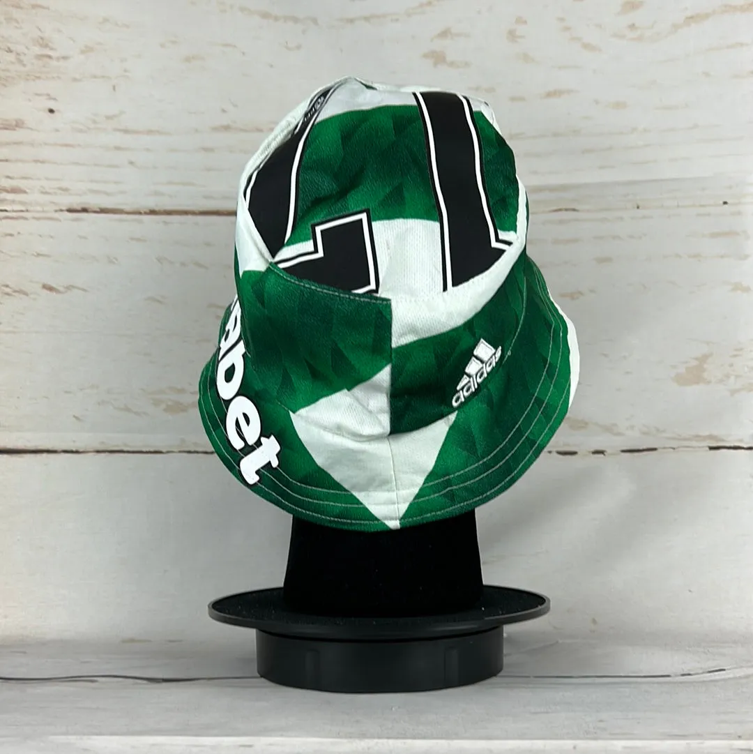 Celtic 2022-2023 Upcycled Home Shirt Bucket Hat