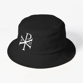 Chi Rho Alpha Omega Byzantine And Christian History Bucket Hat