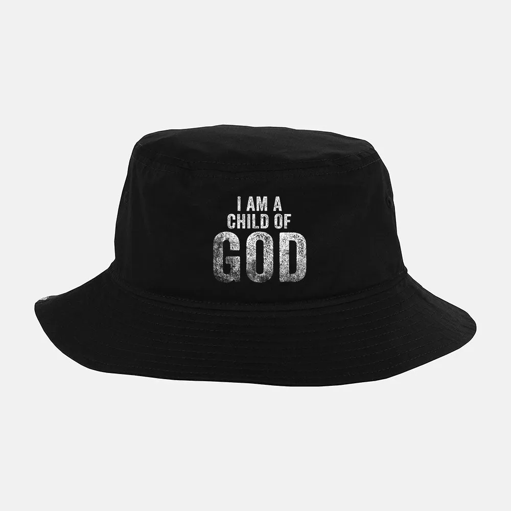 Christian I Am A Child Of God Withstand Bucket Hat