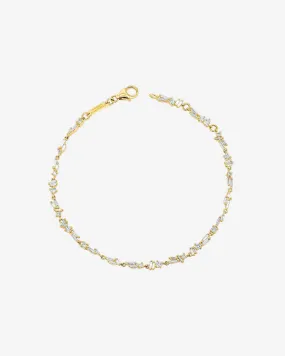 Classic Diamond Sparkler Chain Bracelet